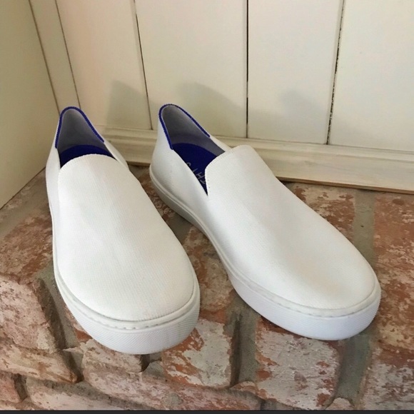 Rothy's Shoes - Bright White Sneakers